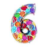 Цифра 6/9 (40"/102см) Шары 1 шт._1