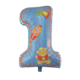 Цифра 1 (34"/86см) Мальчик и девочка 1 шт._1