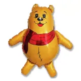 Фигура (33''/84см) Медведь в шарфе, Флекс 1шт._1