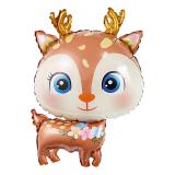 Фигура (30"/76см) Олененок Коричневый 1 шт._1