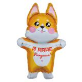 Фигура (41''/104 см) Корги на День Рождения, 1 шт. в уп._1
