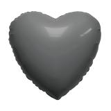 Сердце (19"/48см) Графит 1 шт. _1