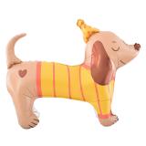 Фигура 3D (33''/84 см) Таксик в колпачке (под воздух), 1 шт. _1