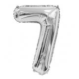 Мини-цифра 7 (14"/36см) Серебро, 1 шт._1