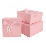 Коробка "Волшебный Праздник" №2 Нежно-Розовый (17*17*8см) 1 шт._1