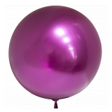 Сфера 3D (18''/46см) Deco Bubble Фуше Хром 1 шт._1