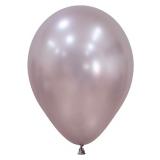 Розовый цветок (12''/30см) Шелк 50 шт._1