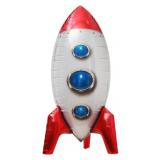 Фигура (32''/81см) 3D Ракета, Красная 1 шт. _1
