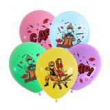 С ДР! Аниме Ниндзя (12"/30см) К/ Ассорти, Пастель 50 шт._1