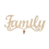 Топпер "Family" (18*8*0,3см) 1 шт._1
