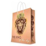 Пакет "The King" (26*32.4*12.7см) подарочный 1 шт._1