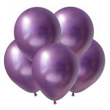 Зеркальные шары (5"/12,5см) К/ Фиолетовый 50 шт._1
