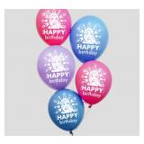 Холодное сердце (12"/30см) Happy Вirthday 25 шт._1