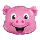 Мини-фигура (14"/36см) Поросенок Голова 1 шт._1