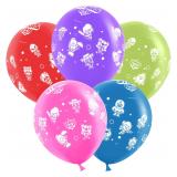 Звездные бойцы (12''/30см) Brawl Stars, Ассорти Пастель 25 шт._1