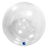 Сфера 3D (18"/46см) Deco Bubble, Прозрачный Кристалл 1 шт._1