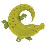 Фигура (34''/86см) Крокодил Аллигатор 1 шт._1