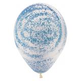 Граффити (12''/30см) Небесная лазурь, Прозрачный Кристалл 25 шт._1