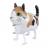 Ходячая Фигура 3D (24''/61 см) Пятнистый котенок, 1 шт._1