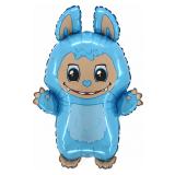 Фигура (26''/66 см) Плюшевый эльф, Голубой, 1 шт._1
