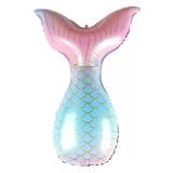 Фигура (34"/86см) Хвост Русалочки, Нежная Радуга 1 шт._1