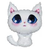Мини-фигура (15''/38см) Котенок, Белый. Китай 1 шт. _1