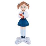 Фигура 3D на подставке (71''/180 см) Школьница, Ученица Девочка, Сатин, 1 шт_1