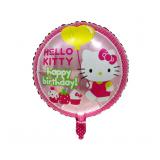 Круг (18"/45см) Hello Kitty Happy с кексом 1шт_1