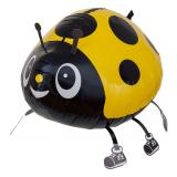 Ходячая Фигура (18''/46см) Божья коровка, Желтый 1 шт._1