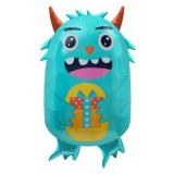 Фигура (27''/69см) Монстрик Лукас, Бирюзовый 1 шт._1
