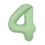 Цифра 4 Slim (40"/102см) Олива, 1 шт._1