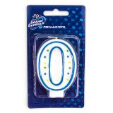 Свеча "0" Классика (6см) 1 шт._1