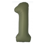 Цифра 1 Slim (34''/86см) Оливковый 1 шт._1