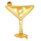Фигура (49"/124 см) Glam Party, Бокал Мартини, 1 шт_1