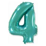 Цифра "4" (40"/102см) Tiffany 1 шт._1