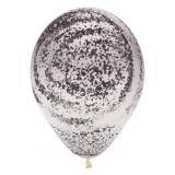 Граффити (12''/30см) Мраморный узор, Прозрачный Кристалл 25 шт._1