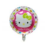 Круг (18"/45см) Hello Kitty Happy разноцветные круги 1шт_1