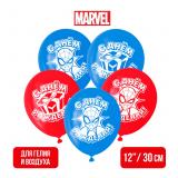 С Днем Рождения! (12"/30см) Человек Паук, Ассорти Пастель 25 шт._1