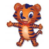 Мини-фигура (12''/30см) Тигренок, Черный, 1 шт._1