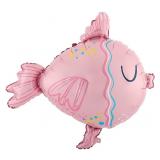 Фигура (30''/76см) Тропическая рыбка, Розовая 1 шт._1