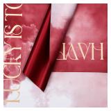 Упаковочная пленка "Акварель" (0,57*0,57м) Винный 1 шт._1