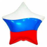 Мини-звезда (9''/23 см) Триколор, 1 шт_1
