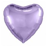 Сердце (18''/46см) Фиолетовый Пастель, 1 шт._1