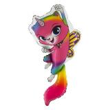 Фигура (35"/89см) Кот-единорог с крыльями 1 шт._1