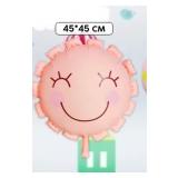 Фигура (18"/45см) Солнышко коралловый 1 шт_1