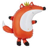 Фигура (31''/79 см) Лиса в короне, Сатин, 1 шт_1