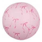 Сфера 3D (22''/56 см) Бантики, Розовый, 1 шт_1