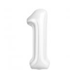 Цифра 1 Slim (40''/102см) Белый блеск 1 шт._1