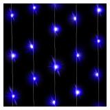 Светодиодная нить "Синего свечения" (3м) 30 Led 1 шт._1