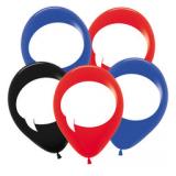 Ассорти для надписей (12"/30см) Пастель 50 шт._1